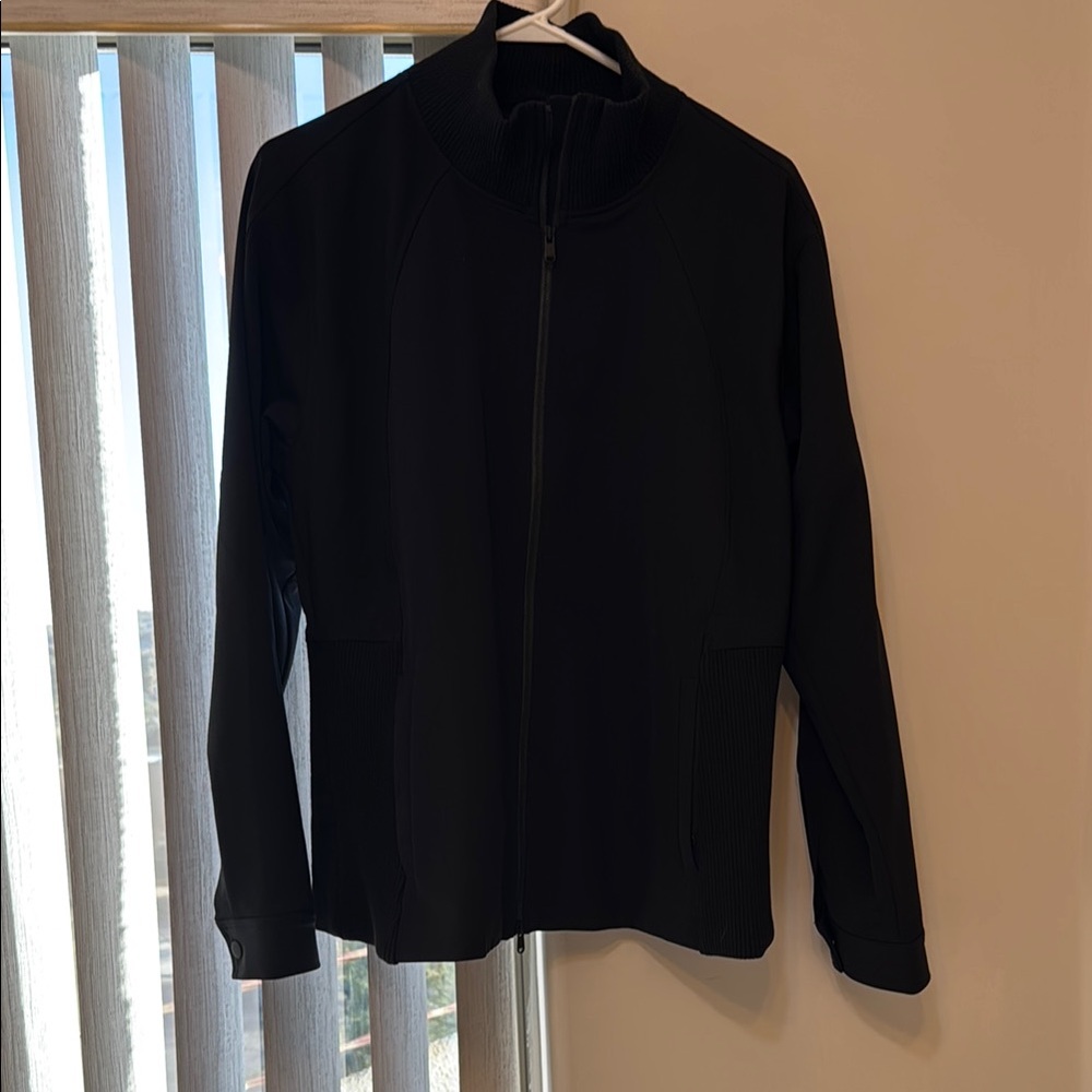 Black Zip-Up Jacket